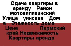 Сдача квартиры в аренду › Район ­ мотовилихинский › Улица ­ уинская › Дом ­ 3а › Этажность дома ­ 17 › Цена ­ 15 000 - Пермский край Недвижимость » Квартиры аренда   